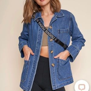 Whimsy and Row Jordan Jacket (dark blue denim)